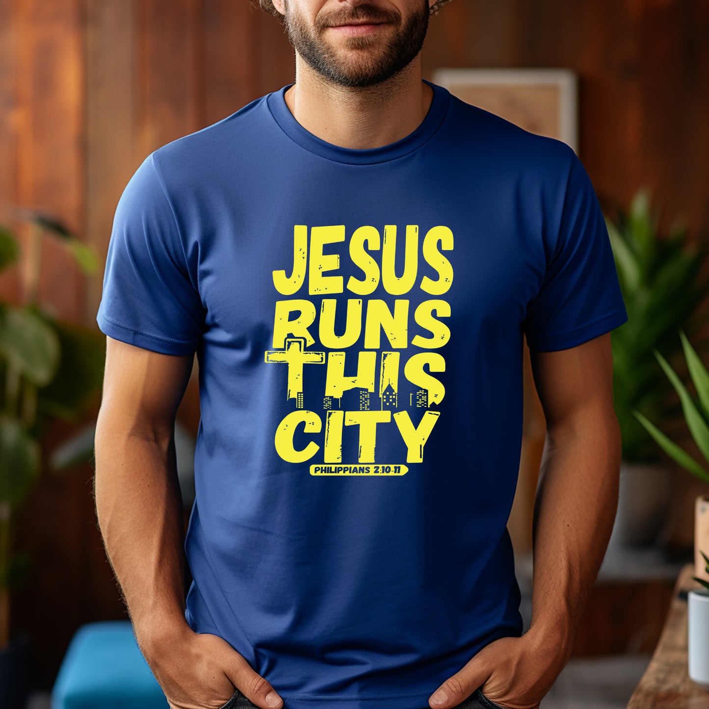 Jesus Runs This City Unisex Shirt