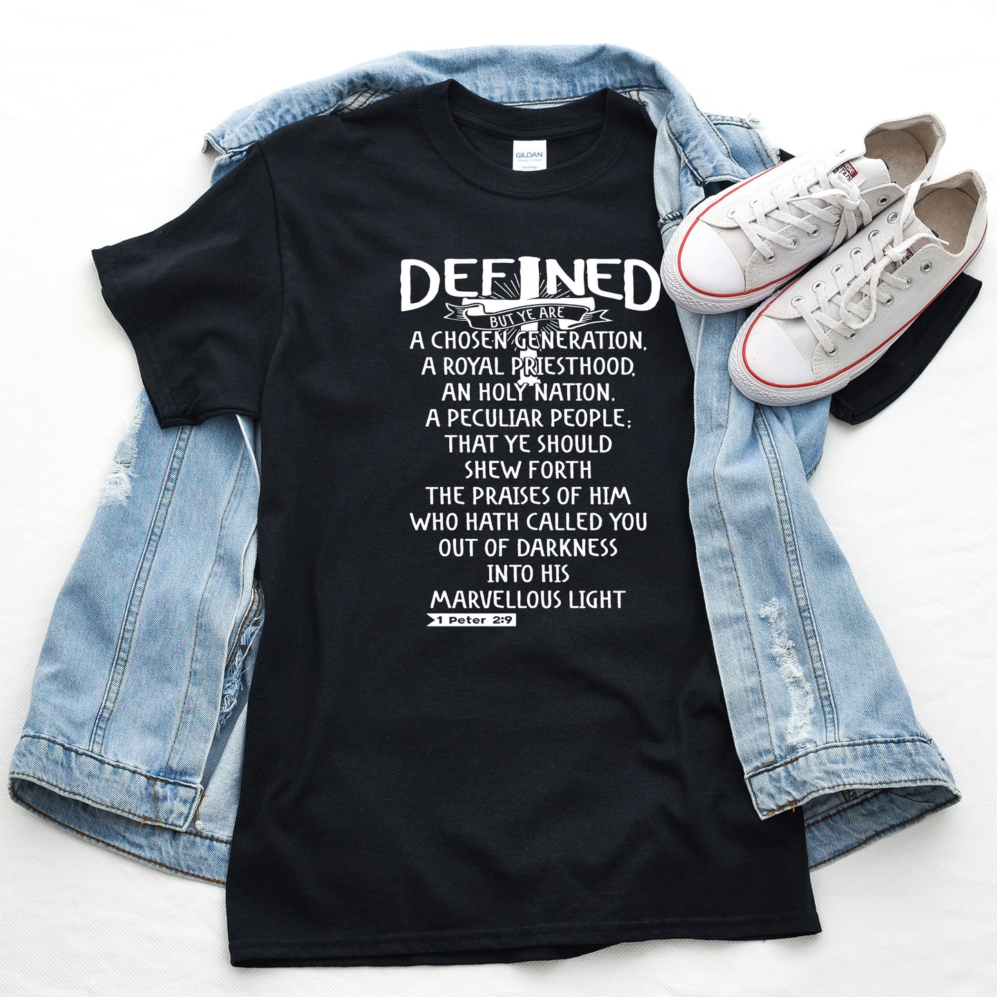 Defined | Christian Shirt | Unisex Bible Tee