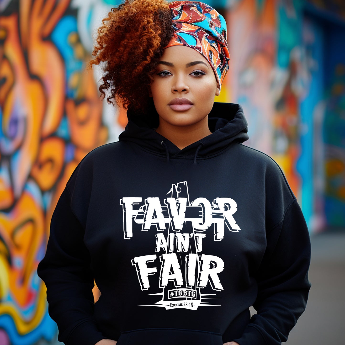 Favor Ain't Fair Christian Hoodie