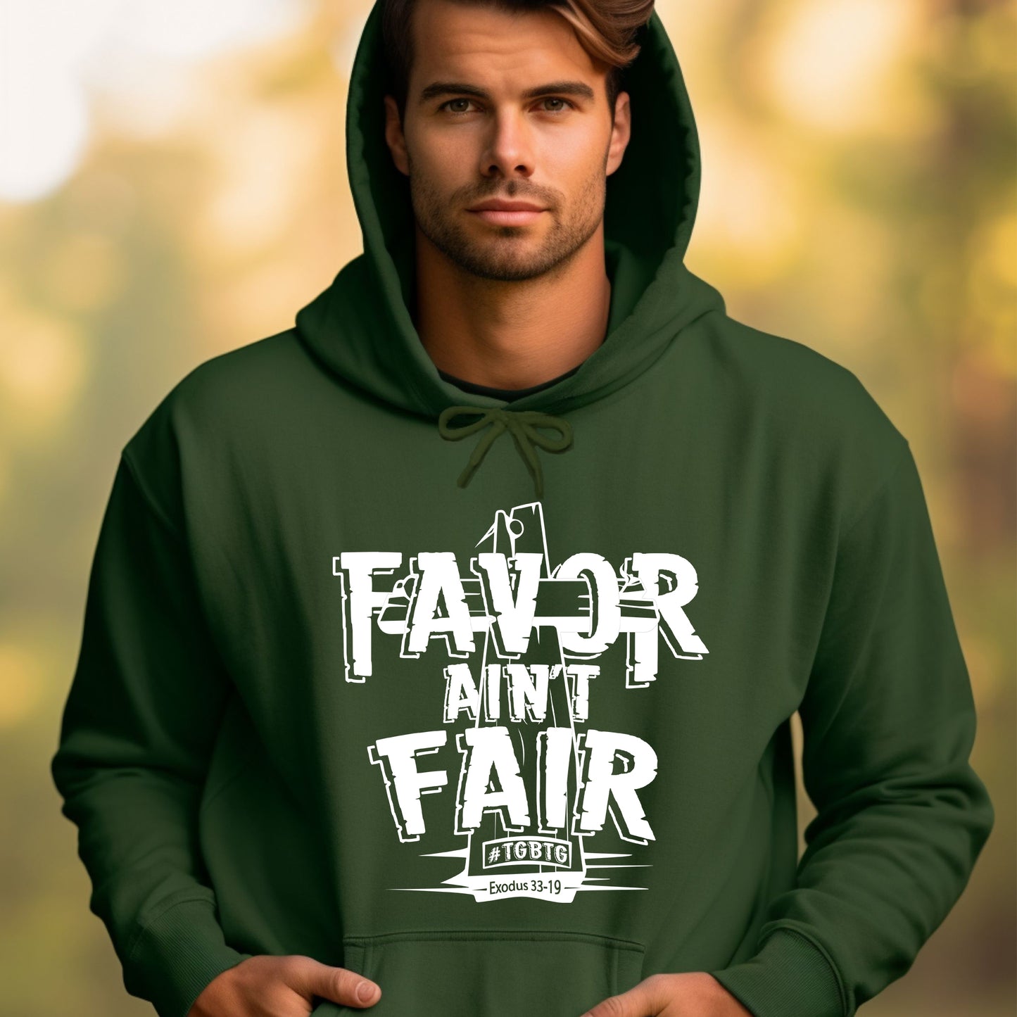 Favor Ain't Fair Christian Hoodie