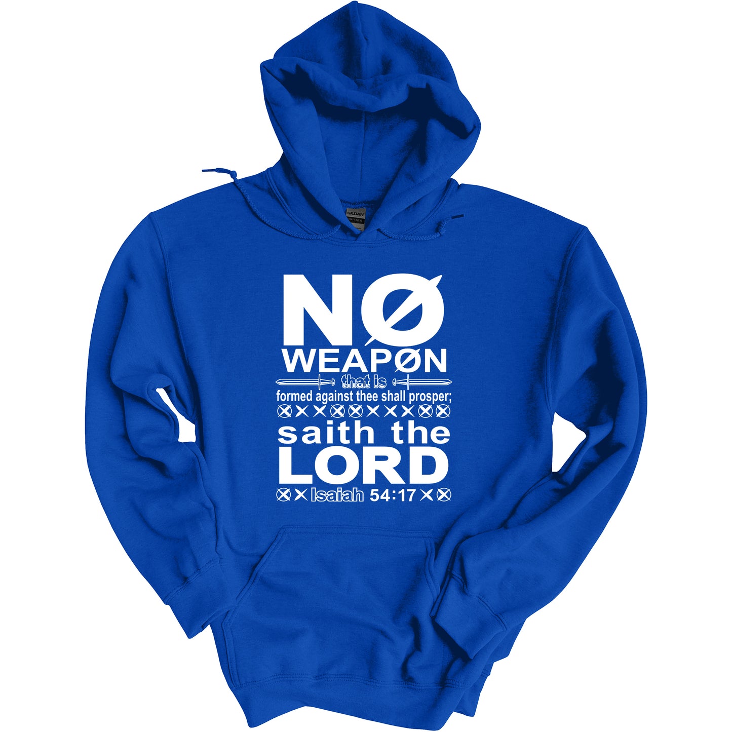 Anointed T Shirts No Weapon Christian Hoodie