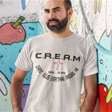 C.R.E.A.M Christian Shirt (White) - Christian - t shirt - Anointed T Shirts-Christ