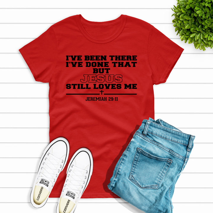 I've been there-Christian Shirt-Red/Black - Christian - t shirt - Anointed T Shirts