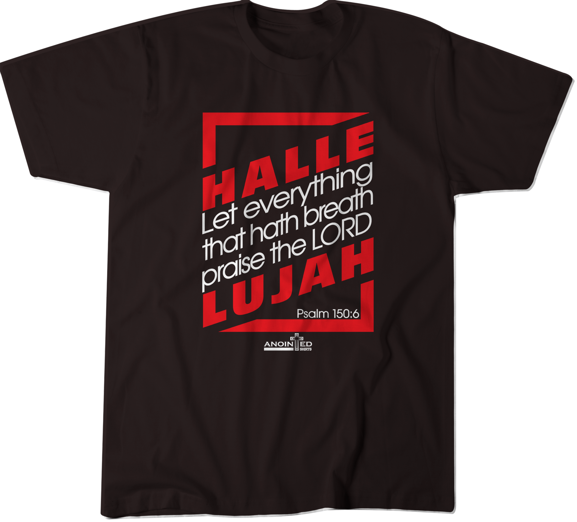 Hallelujah Christian Shirt - Christian - t shirt - Anointed T Shirts