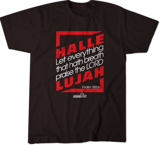 Hallelujah Christian Shirt - Christian - t shirt - Anointed T Shirts