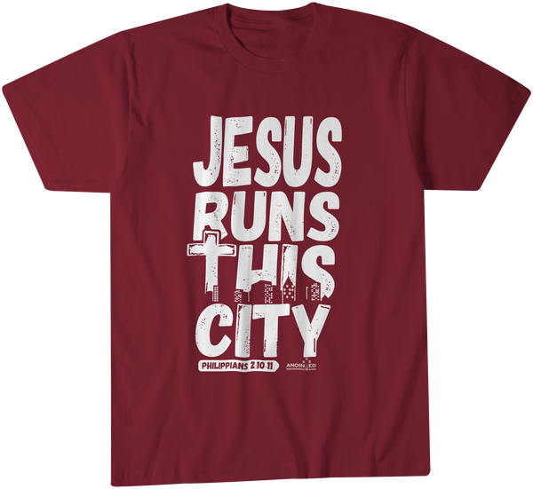 Jesus Runs This City | Christian shirt | Cross | Jesus shirt | City ...
