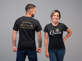 I'm his Queen Christian Shirt (Black) - Christian - t shirt - Anointed T Shirts